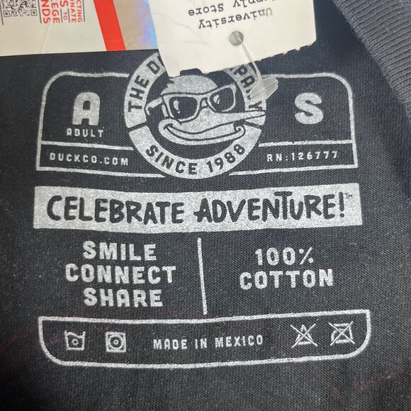 The Duck Company University Of Alabama Tshirt Roll Tide Elephant Black Small New - Picture 7 of 8